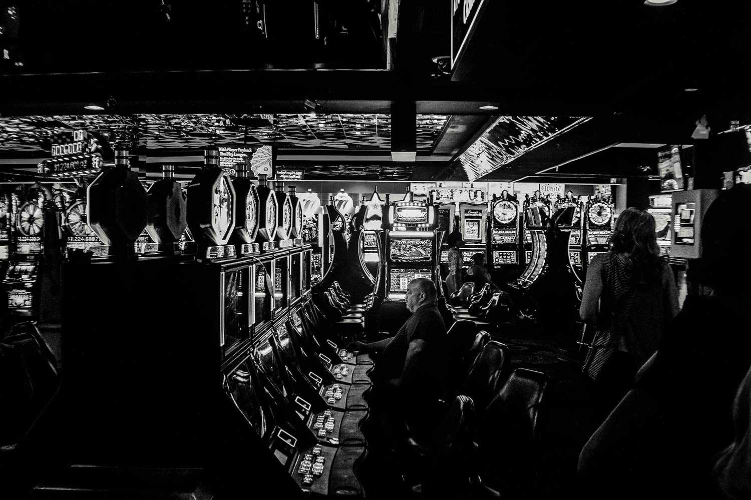 Casino in Black and White Casino in Black and White