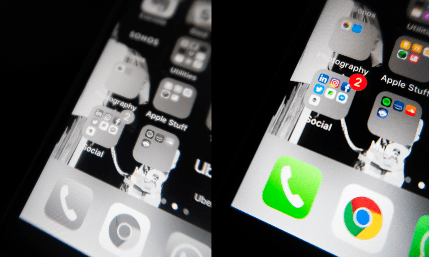Mobile Phone Black and White Mobile Phone Black and White